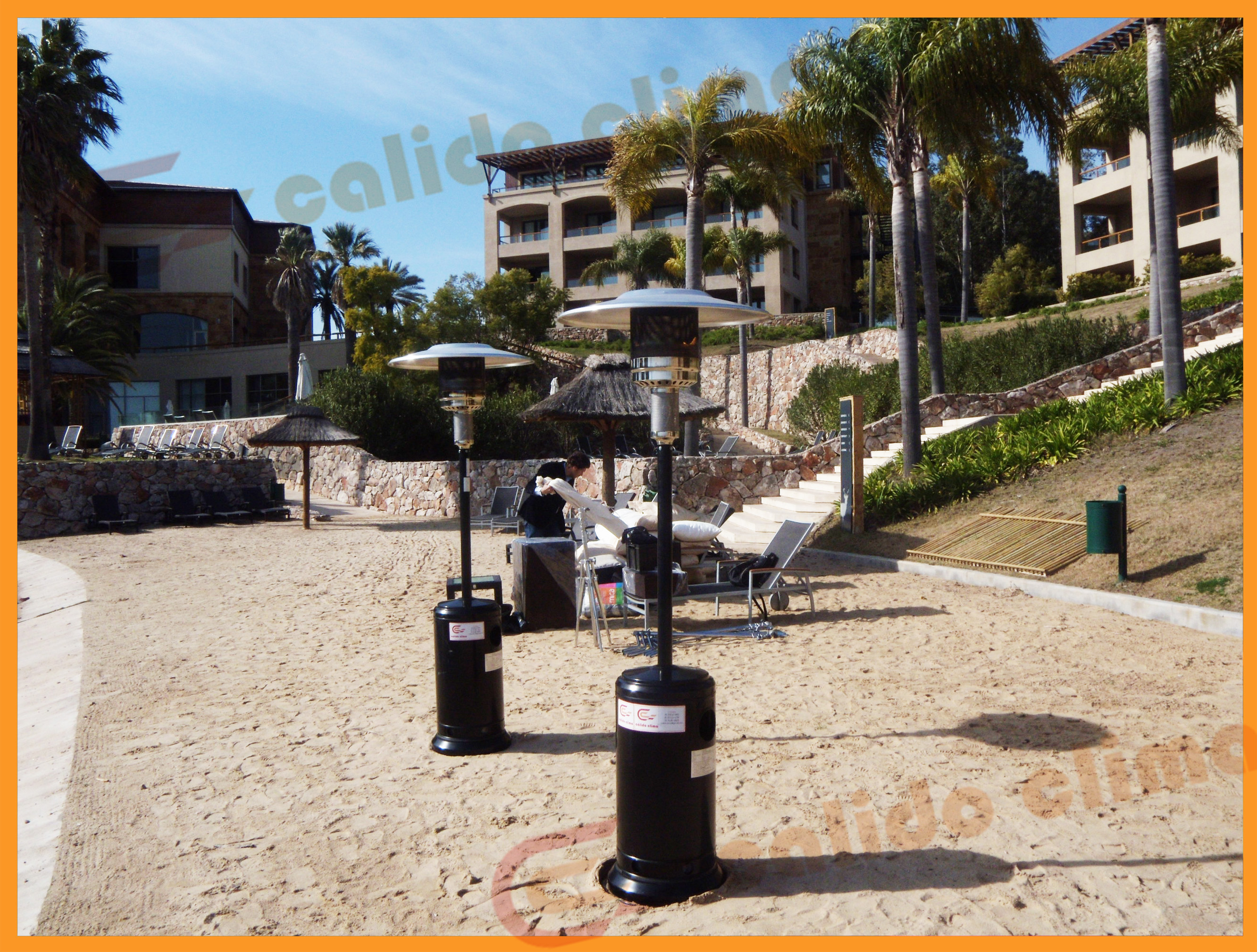  Calido Clima Alquiler de calefacción para eventos